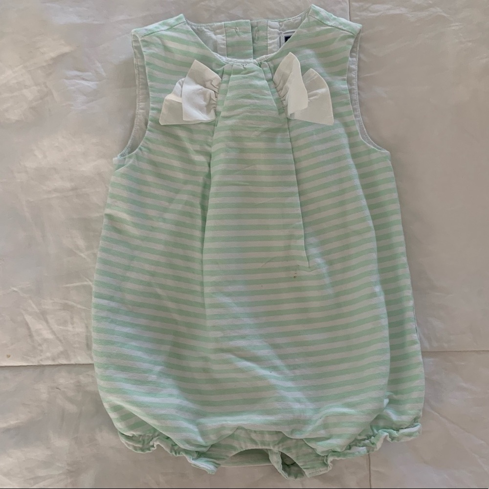 Janie and Jack Baby Girls Bubble Onesie